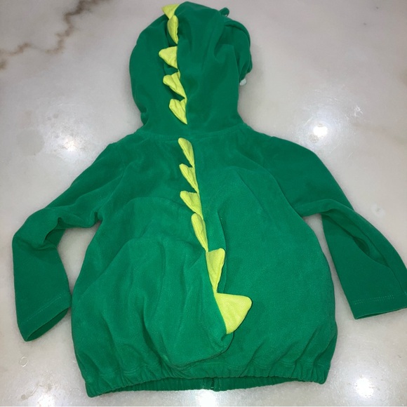 ‼️5 FOR $15‼️ Carters Green Dinosaur Halloween Costume - Picture 6 of 9